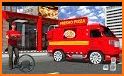 Van Pizza Delivery Boy: Food Games related image