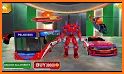 Basket Ball Robot Transform wars: Robot Car Game related image