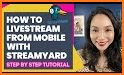 Streamyard Broadcast Live mobile guide related image