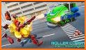 Roller Coaster Robot Car Transformation: Robot War related image