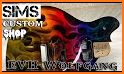 Flame Guitar Colorful Theme related image