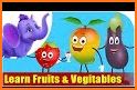 Kids Vegetable and Fruit Learning App related image