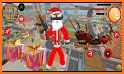 Stickman santa rope hero : Santa Crime city related image