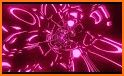 Neon Pink Flowers 2 Keyboard Background related image