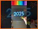 BFF15- Neon Art New Year 2023 related image