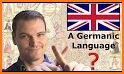 English and German related image