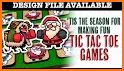 Christmas Tic Tac Toe related image
