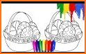 Easter Eggs Kids Coloring Game related image