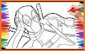 Superhero Coloring Pages related image