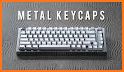 Metallic Silver Keyboard Background related image