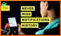 Notification history - Timeline related image