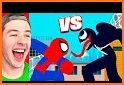 Spider Imposter vs Stickman - Superhero Fighting related image