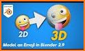 Emoji 3D related image