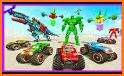Dino Robot Car Game – Monster Truck Robot games related image