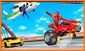 Flying Moto Robot Hero Hover Bike Robot Game related image