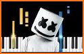 Marshmello & Lil Peep - Spotlight - Piano Tiles related image