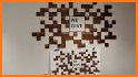 Wooden blocks wall related image