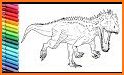 Dino Coloring Book related image