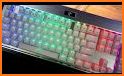 Colorful Water keyboard related image
