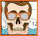 Skull Coloring Book - Color by Number Paint Games related image