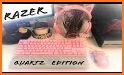 Cute Pink Kitty cat Keyboard related image