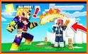 Mod My hero academia Minecraft - Boku no hero Skin related image