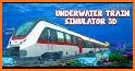Underwater Bullet Train Simulator : Train Games related image