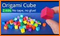 Paper Folding Block 3D & Puzzle Game related image