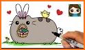 Pusheen Cat Cute Stickers – WAStickers Apps related image