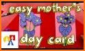 Mothers Day Card Coloring related image