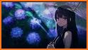 Anime Love Girl Keyboard Background related image