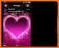 Shining Pink Heart Keyboard Theme related image