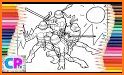 Coloring Ninja For Kids related image