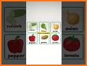 Vegetables Alphabet For Kids - Name & Match Games related image