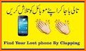 Finding phone by clapping related image