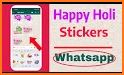 Holi GIF : Holi Stickers For Whatsapp related image