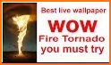 Fire Tornado live wallpaper related image