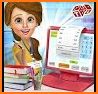 School Book Store Cashier Girl related image