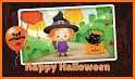 Kids Halloween Shape Puzzles related image