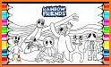 Rainbow Friends-Coloring Pages related image
