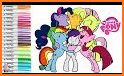 Little Pony Coloring Book related image