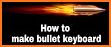 Gunnery Gun Gold Bullets Keyboard related image