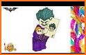 Heroes Joker Coloring Book related image