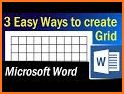 Word line - word search puzzle related image