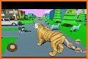 Angry Tiger Family Sim City Attack related image