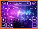 Love Emoji Party Keyboard Theme related image