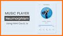 Musical - Neumorphism Player related image