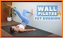 Wall Pilates workout at home related image