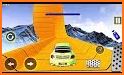 Crazy Car Sky Stunts Impossible Tracks Car Racing related image