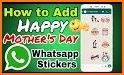 Happy Mothers Day Stickers for Whatsapp related image